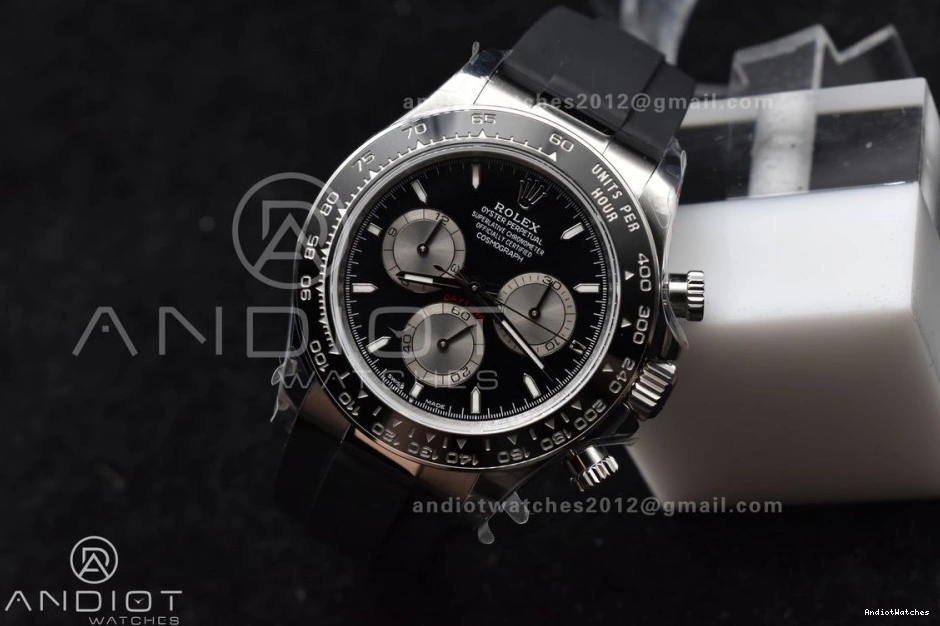 SH4131 Daytona 819 on V Best QF 126519LN Edition Strap Rubber Tailored 1:1 0715